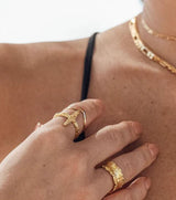 Driftwood Ring - Naut & Chain