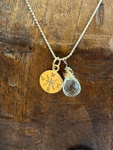 Compass Charm Necklace