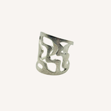 Shoreline Cuff Ring - Naut & Chain