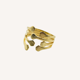 Reef Bound Cuff Ring - Naut & Chain