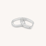 Kintamani Hoop Earrings - Naut & Chain