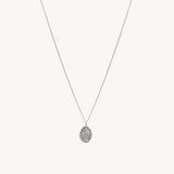 St. Christopher Medali Necklace - Naut & Chain