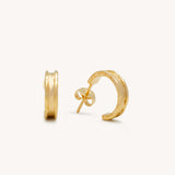 Sama Sama Hoop Earrings - Naut & Chain