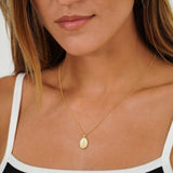 St. Christopher Medali Necklace - Naut & Chain