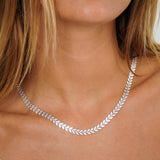 Lovina Leaf Necklace - Naut & Chain