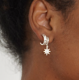 Sama Sama Hoop Earrings - Naut & Chain