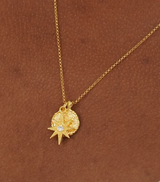 Sinar Charm Necklace - Naut & Chain