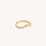 Chevron Ring - Naut & Chain