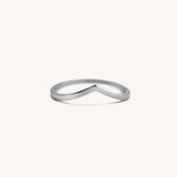 Chevron Ring - Naut & Chain
