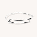 Slip-Naut Expandable Bangle - Naut & Chain