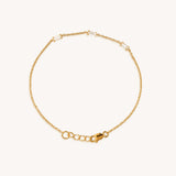Trio Baguette Bracelet - Naut & Chain