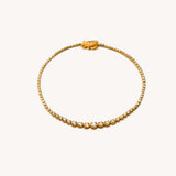 The Angela Diamond Tennis Bracelet - Naut & Chain