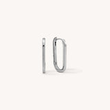 Linq Hoop Earrings - Naut & Chain