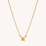 Pyramid Necklace - Naut & Chain