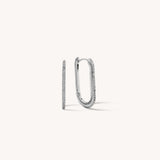 Linq Hoop Sapphire Earrings - Naut & Chain