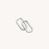Linq Hoop Earrings - Naut & Chain