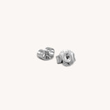 Wade Large Hoop Earrings - Naut & Chain