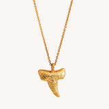 Shark Tooth Necklace - Naut & Chain