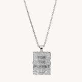 "For The Planet" Tag Necklace - Naut & Chain