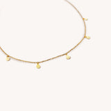 Coin Choker Necklace - Naut & Chain