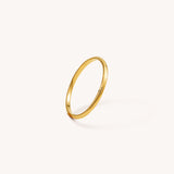 Stacking Ring Band - Naut & Chain