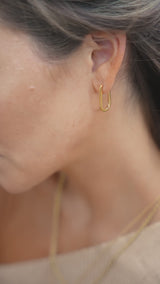 Linq Hoop Earrings