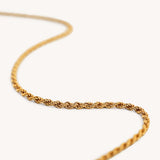 Rope Chain Necklace - Naut & Chain