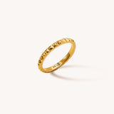 Pyramid Ring - Naut & Chain