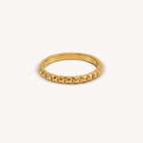 Pyramid Ring - Naut & Chain