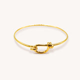 Hook Naut Bangle - Naut & Chain