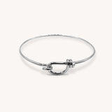 Hook Naut Bangle - Naut & Chain