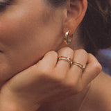 Negative Space Ring - Naut & Chain