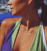 Trio Baguette Necklace - Naut & Chain