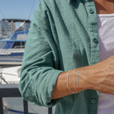 Curb Chain Bracelet - Naut & Chain