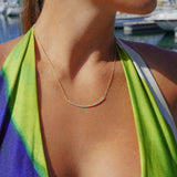 Diamond Angela Necklace - Naut & Chain