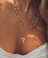 Shark Tooth Necklace - Naut & Chain