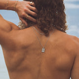 "For The Planet" Tag Necklace - Naut & Chain