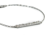 Sea Pebble Bar Bracelet - Naut & Chain