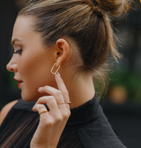 Linq Hoop Earrings