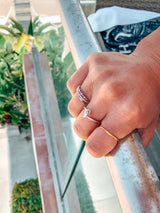 Knot Ring - Naut & Chain