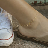 Coin Anklet - Naut & Chain