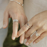 Chevron Ring - Naut & Chain