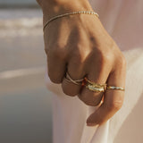 Rip Tide Ring - Naut & Chain