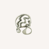 Shoreline Cuff Ring - Naut & Chain