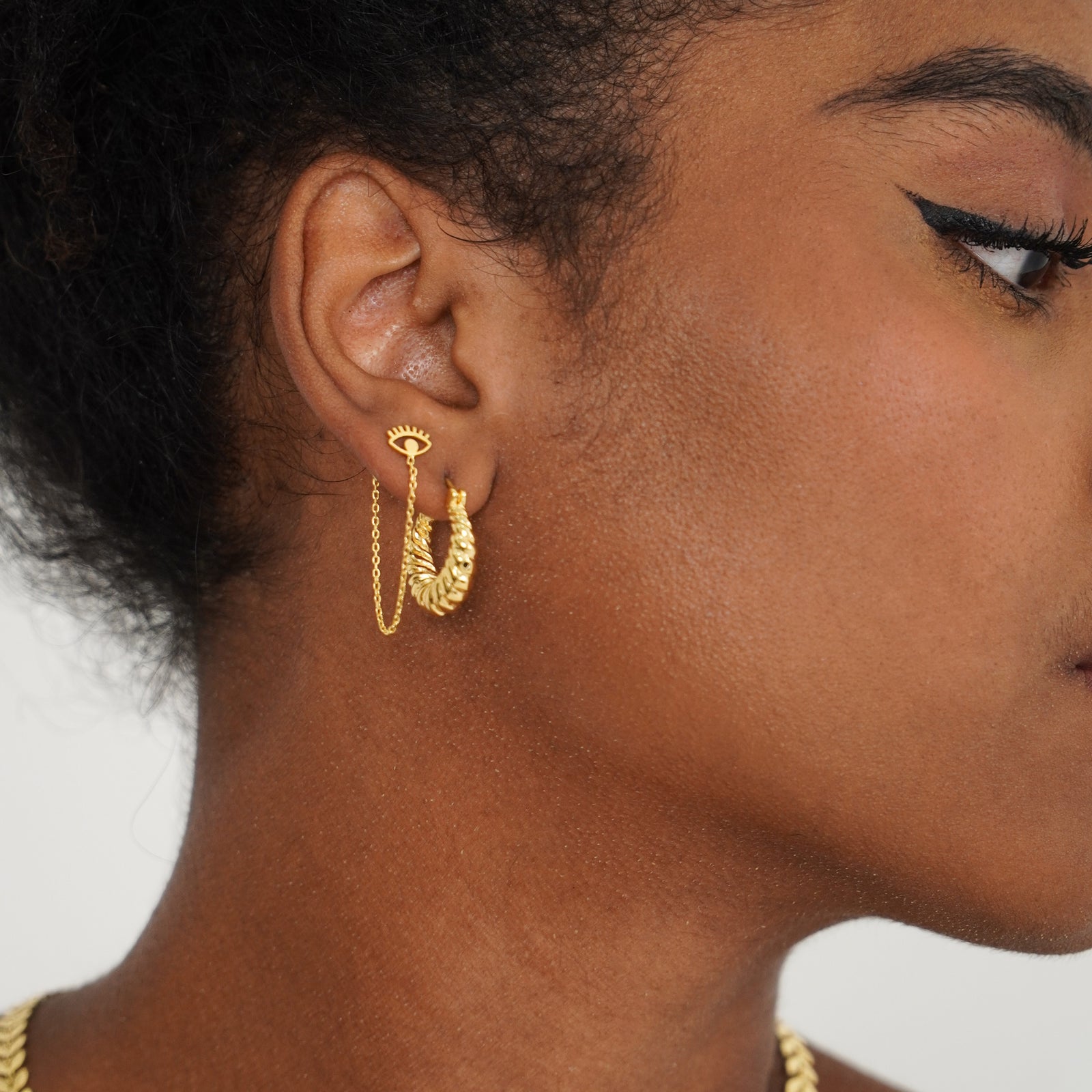 アクセサリー AMBUSH / Ball Closure Earring Silver Ball Closure Earrings – 017 Shop