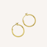 Medium Hoops - Naut & Chain