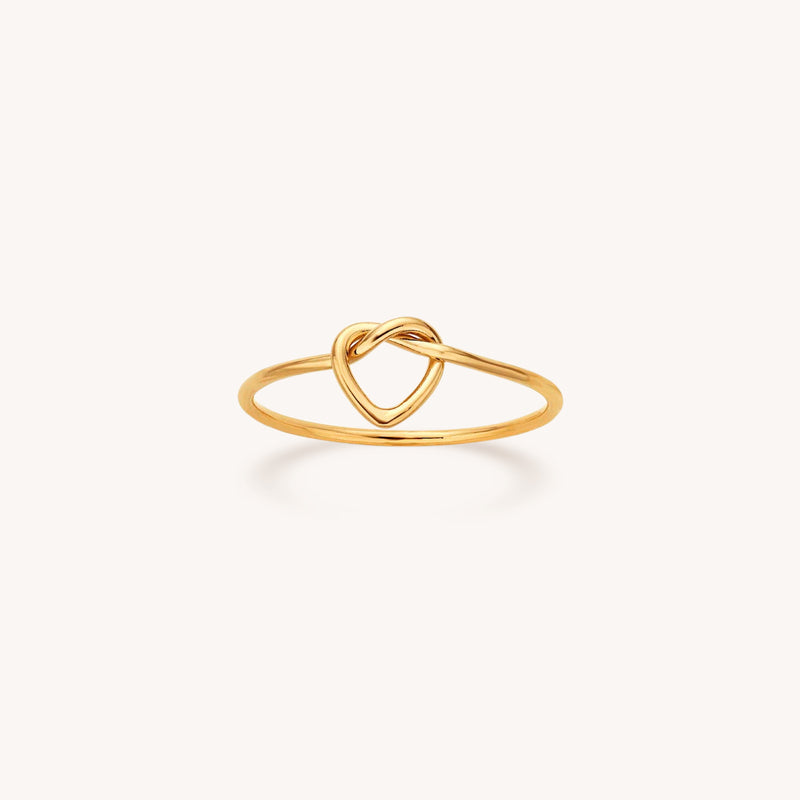 Heart Knot Ring